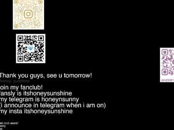 honey_sunshine on chaturbate