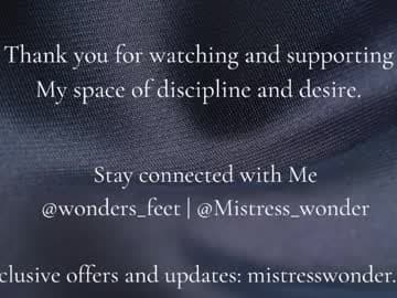 wonders_feet on chaturbate